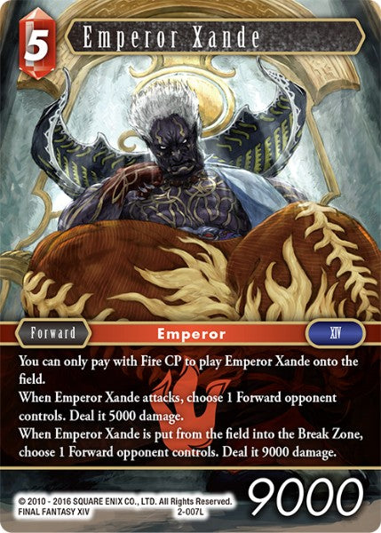 2-007L Emperor Xande (Foil)