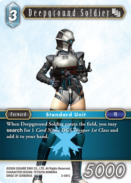 3-041C Deepground Soldier (Foil)