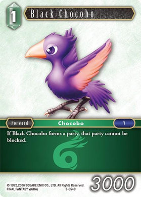 3-054C Black Chocobo