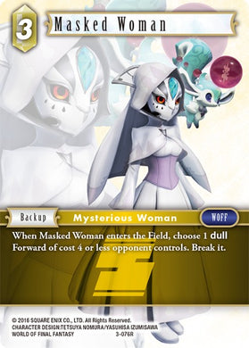 3-076R Masked Woman (Foil)