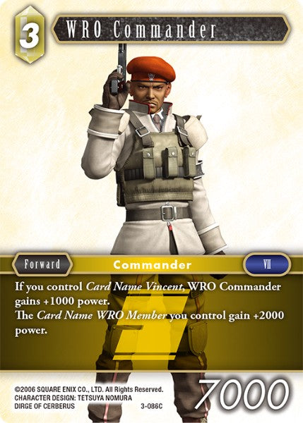 3-086C WRO Commander (Foil)