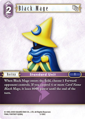 3-106C Black Mage (Foil)