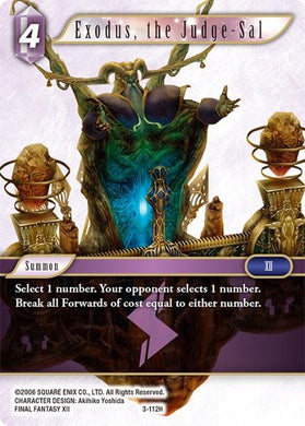 3-112H Exodus, the Judge-Sal