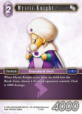 3-116C Mystic Knight (Foil)