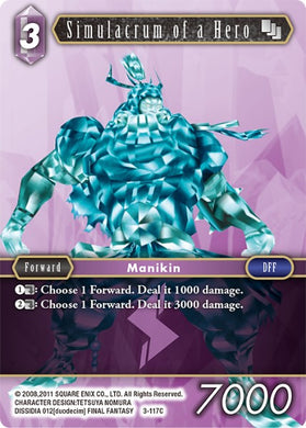 3-117C Simulacrum of a Hero