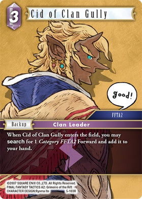 5-103R Cid of Clan Gully (Foil)