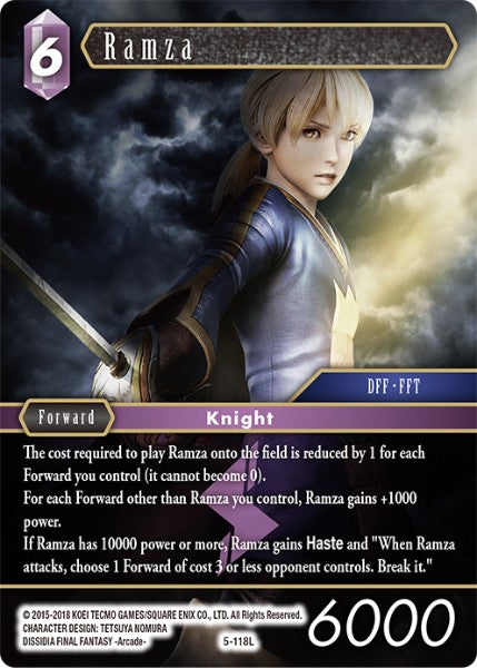 5-118L Ramza (Foil)