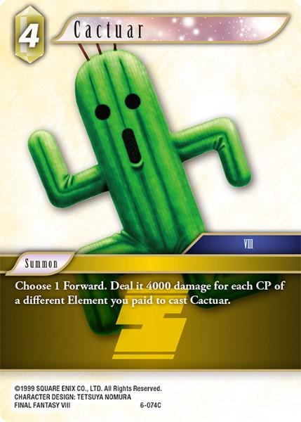 6-074C Cactuar (Foil)