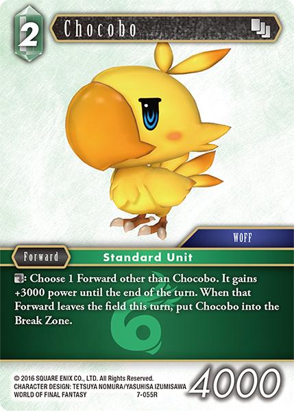 7-055R Chocobo (Foil)