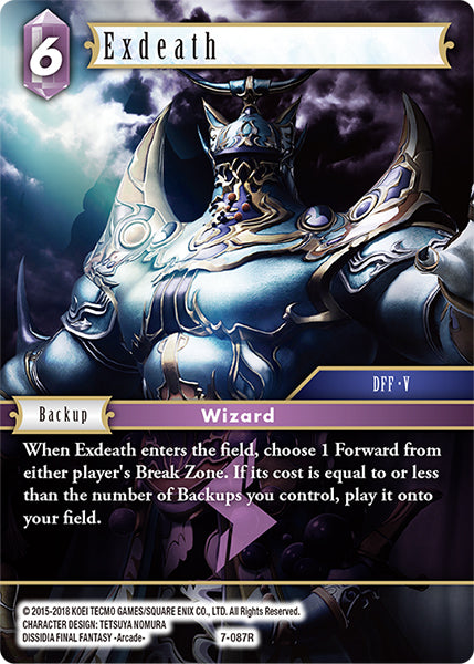 7-087R Exdeath (Foil)