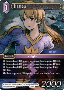 7-104H Ramza (Foil)