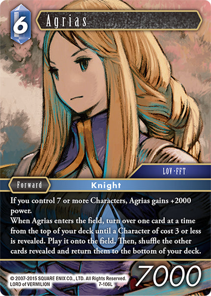 7-106L Agrias (Foil)