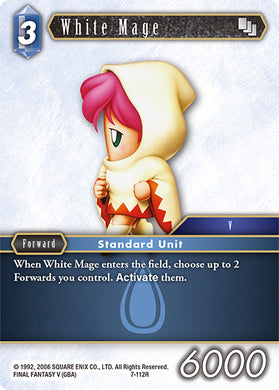 7-112R White Mage (Foil)