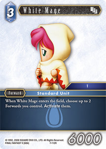 7-112R White Mage (Foil)