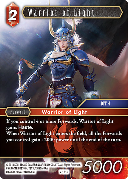 7-131S Warrior of Light (Foil)