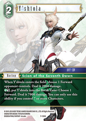 7-136S Y'shtola (Foil)