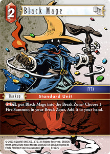 8-007C Black Mage (Foil)