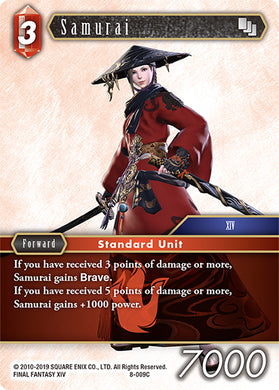 8-009C Samurai (Foil)