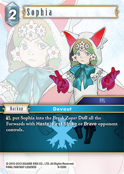 8-038C Sophia (Foil)