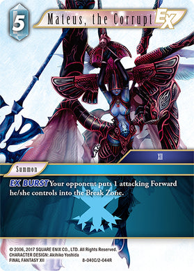 8-040C Mateus, the Corrupt (Foil)