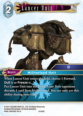 8-044C Lancer Unit (Foil)