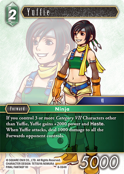 8-064H Yuffie (Foil)