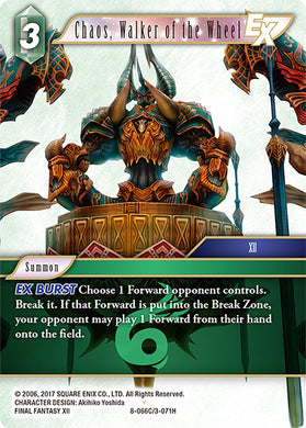 8-066C Chaos, Walker of the Wheel (Foil)