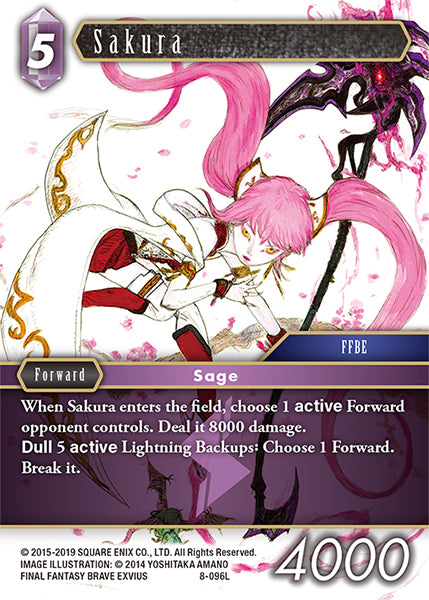 8-096L Sakura (Foil)