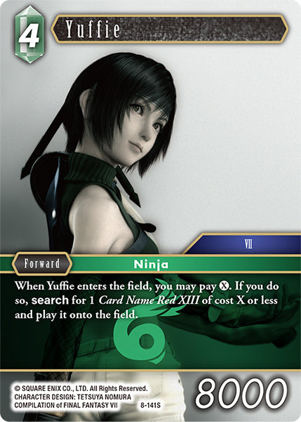 8-141S Yuffie (Foil)