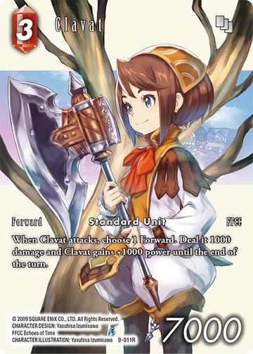 9-011R Clavat Full Art Foil