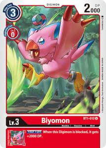 BT1-012 Biyomon