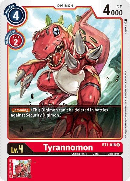 BT1-016 Tyrannomon