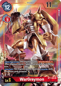 BT1-025 WarGreymon Alternative Art