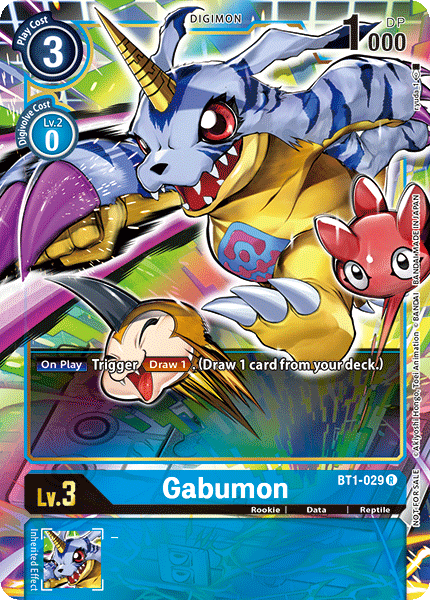 BT1-029 Gabumon Alternative Art