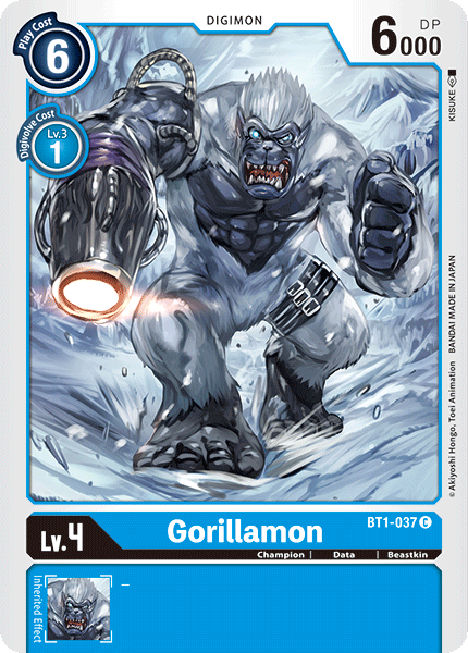 BT1-037 Gorillamon