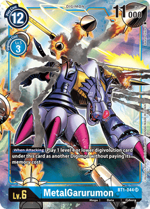 BT1-044 MetalGarurumon Alternative Art