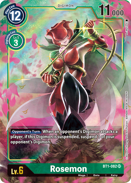 BT1-082 Rosemon Alternative Art