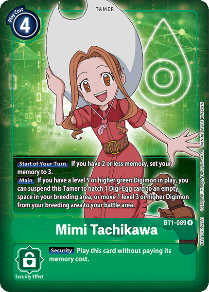 BT1-089 Mimi Tachikawa Alternative Art