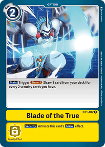 BT1-102 Blade of the True