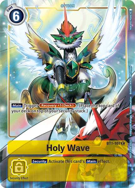 BT1-107 Holy Wave Alternative Art