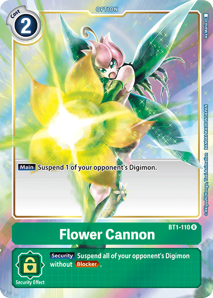 BT1-110 Flower Cannon Alternative Art