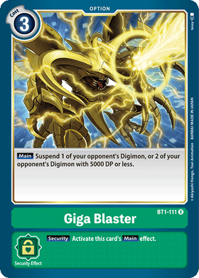 BT1-111 Giga Blaster