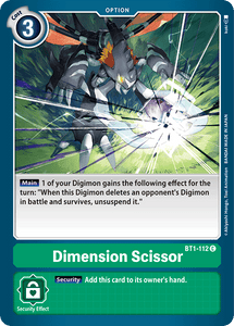 BT1-112 Dimension Scissor