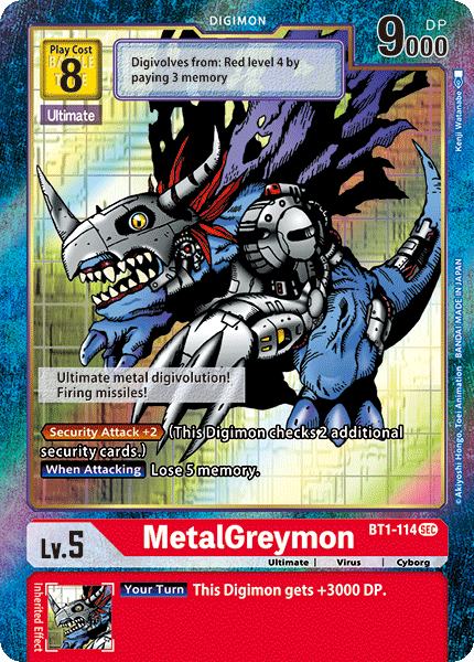 BT1-114 MetalGreymon Alternative Art