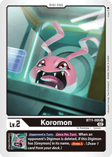 Load image into Gallery viewer, BT11-005 Koromon (Foil)