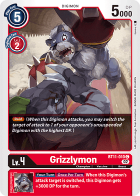 BT11-010 Grizzlymon