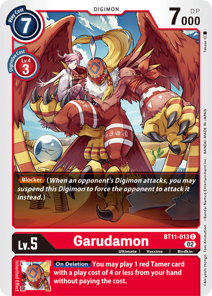 BT11-013 Garudamon (Foil)