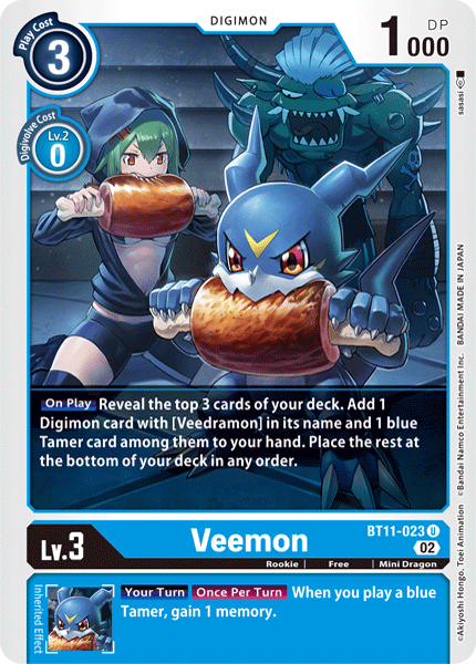 BT11-023 Veemon