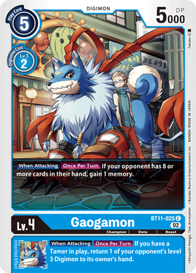 BT11-025 Gaogamon (Foil)