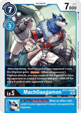 BT11-028 MachGaogamon (Foil)